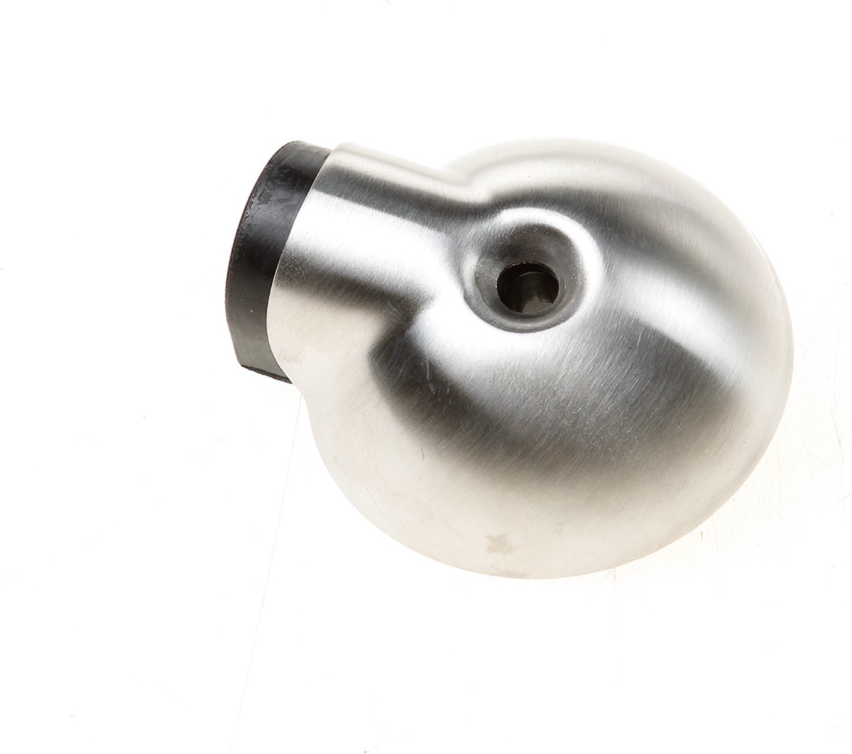 Oxloc deurstopper roestvaststaal mat vloer 57x23