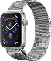 Convient pour Apple Watch 7 Strap Milanese (41 mm) - Bracelet de montre adapté pour Apple Watch 7 Strap avec fermoir magnétique - Argent