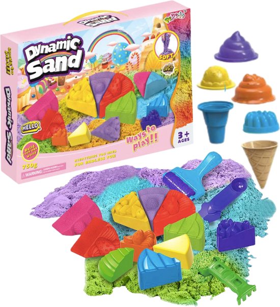 Sand – Speelzand – Speelgoed – 750 Gram - Vormpjes - Sensorisch Speelgoed –  Natuurlijk... | bol.com