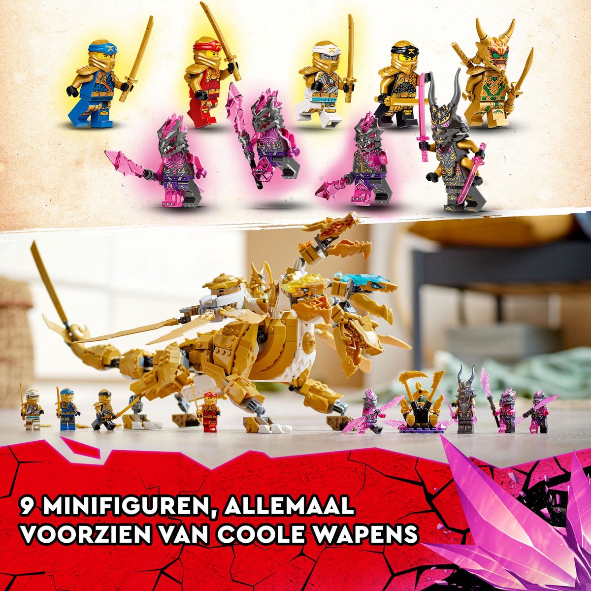LEGO NINJAGO Lloyds Gouden Ultra Draak - 71774 — afbeelding 22