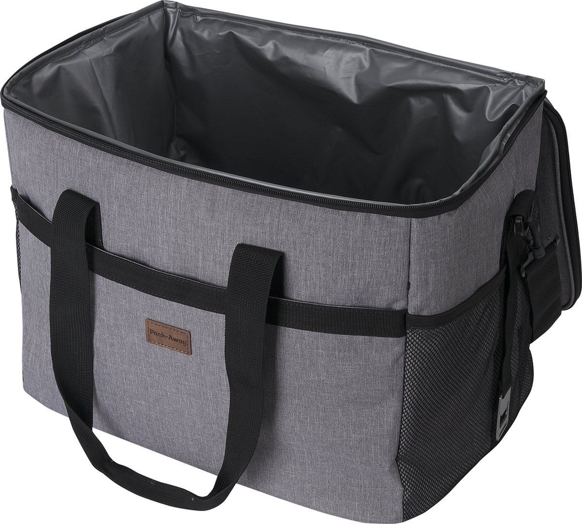 Packaway 4 Laags Geïsoleerde Koeltas - Lunchtas 40 liter - Grijs