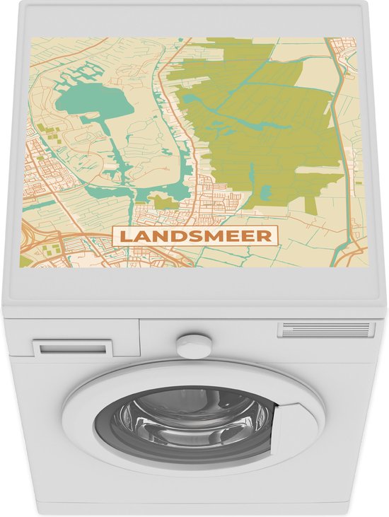 Wasmachine en droger Top Protector Cover Mat, bloem