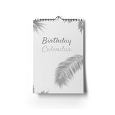 Calendrier des anniversaires | Conception 2 | 24x35 | Calendrier debout | Huurdies
