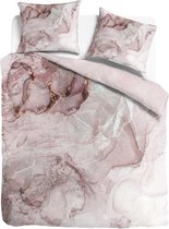 Venice Collection - Dekbedovertrek - Katoen Satijn - Mercury - Pink - 140x200/220 cm - Eenpersoons