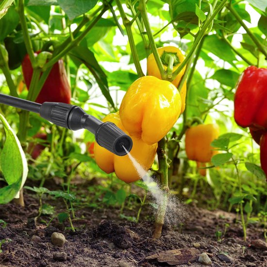 plantenspuit 5 liter - verstelbaar mondstuk - druksproeier - onkruidsproeier van Merkloos	 — afbeelding 2