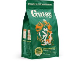 Gutsy Chicken Munchies Puppy - Hondenvoeding - 10kg - Duurzaam & Gezond Hondenbrokjes - Hypoallergeen & Graanvrij