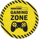 Gaming Muismat - Mousepad - 40x40 cm - Gaming - Quotes - Controller - Gaming zone - Game - Geschikt voor Gaming Muis en Gaming PC set - Schoolspullen tieners
