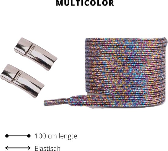 Beste Veters - Veters elastische - Veters Magnetische - Schoenaccessoires - Veters 100 cm - Veters zeven kleuren