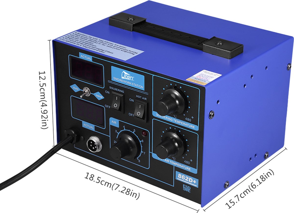 Soldeerstation ZD-931-ESD | SOLDEERSTATION