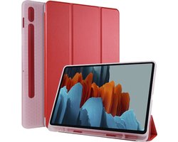 Hoesje geschikt voor Samsung Galaxy Tab S7 11 inch SM-T870, SM-T875, SM-T876B Hoes Smart Cover Bookcase Case Magnetisch Inklapbaar