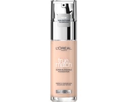 Foto: L or al paris true match foundation natuurlijk dekkende foundation met hyaluronzuur en spf 16 0 5r c 30 ml