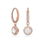 Boucles d'oreilles Swarovski Boucles d'oreilles pendantes Constella rose-blanc 2,7 cm.