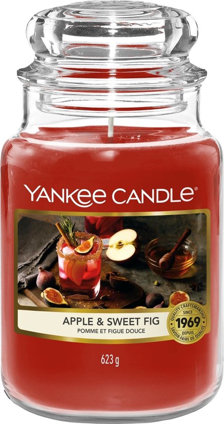 Yankee Candle - Apple & Sweet Fig Large Jar
