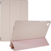Phreeze Tri-Fold Hoes - Geschikt voor Samsung Galaxy Tablet S6 Lite (2020/2021/2022) Hoesje - Tabletcase met Vouwbare Standaard en Pen Opbergvak - Roze