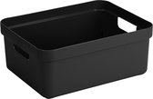 Sunware Sigma Home Storage Box 24L - noir - 45,3 x 35,4 x 18,3 cm