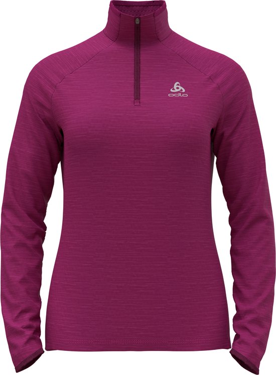 Odlo Mid layer 1/2 zip RUN EASY WARM Sporttrui - Vrouwen - Maat L