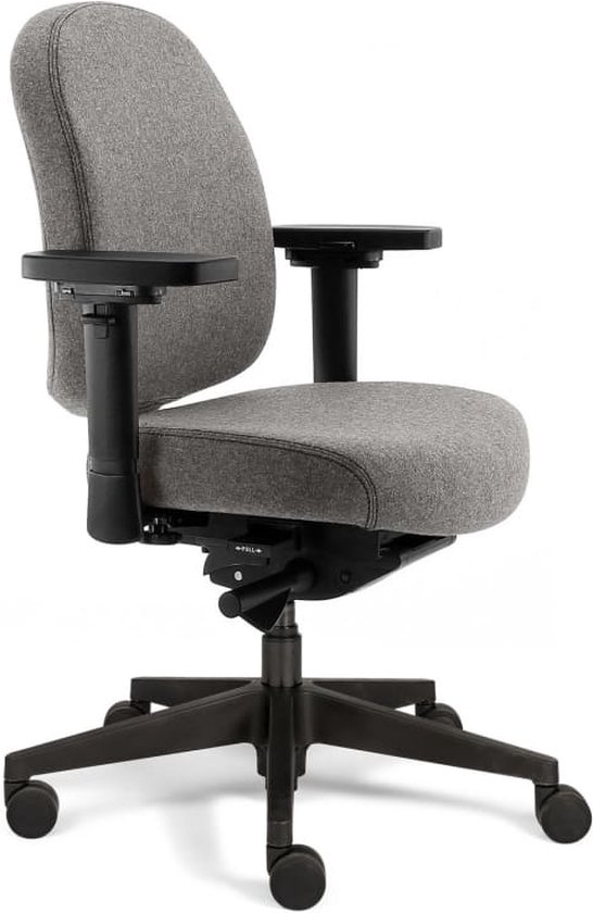 Sit And Move Therapod X Compact - Lichtgrijs Wolvilt - Bureaustoel
