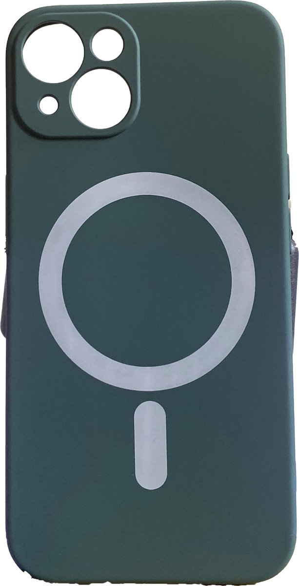 3-Niti iPhone 13 siliconen hoesjes met Magsafe | Groen