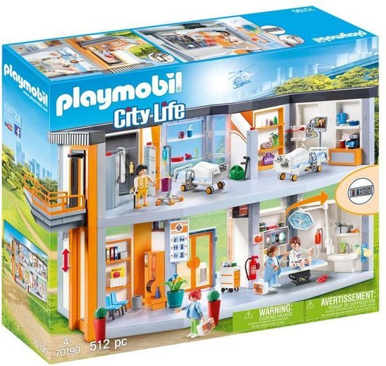 PLAYMOBIL City Life Hôpital aménagé | bol.com