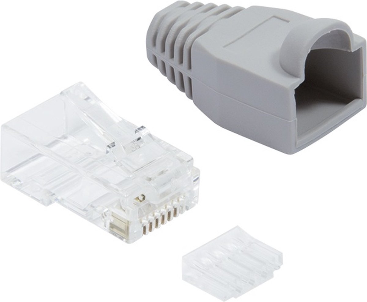 LogiLink Cat.6 RJ45 Unshielded Connector Set 100 stuks