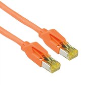 Draka UC900 premium S/FTP CAT6a 10 Gigabit netwerkkabel / oranje - 3 meter