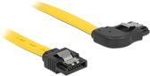 Câble SATA Delock SATA III -> SATA droit St / St 0.50m jaune C.