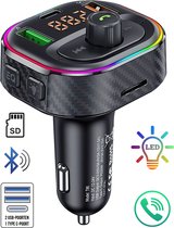 Bluetooth FM Transmitter – Carkit – Auto lader – Handsfree Bellen – MP3 – USB – SD Kaart – Snel Lader – Bluetooth Audio Receiver