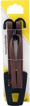 Bibia binder transp + haken honing bruin