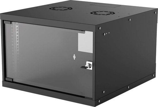 Intellinet 19 Montaggio a parete Cabinet, 13U, 655 (h) x 600 (w) x 420 (P) mm, assemblato, colore: Grigio