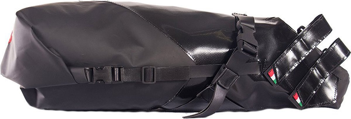 Zadeltas Monte Grappa BMG waterproof 16ltr zwart