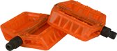 Vwp Platformpedaal Bmx Clear 9/16 Inch Oranje Per Set