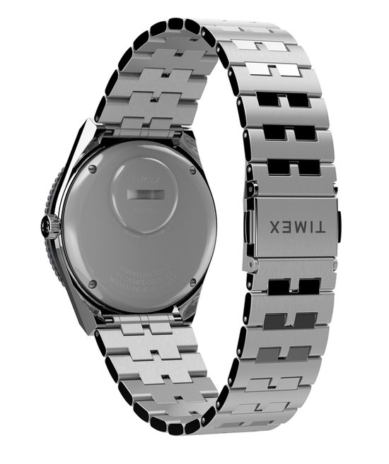 Timex Q Reissue TW2V38100 Horloge - Staal - Zilverkleurig - Ø 38 mm