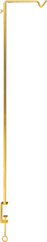 Cactula tafelhaak goud - hang met deze tafelhaak van alles op ! L 22,2 x D 3,6 x H 112,2