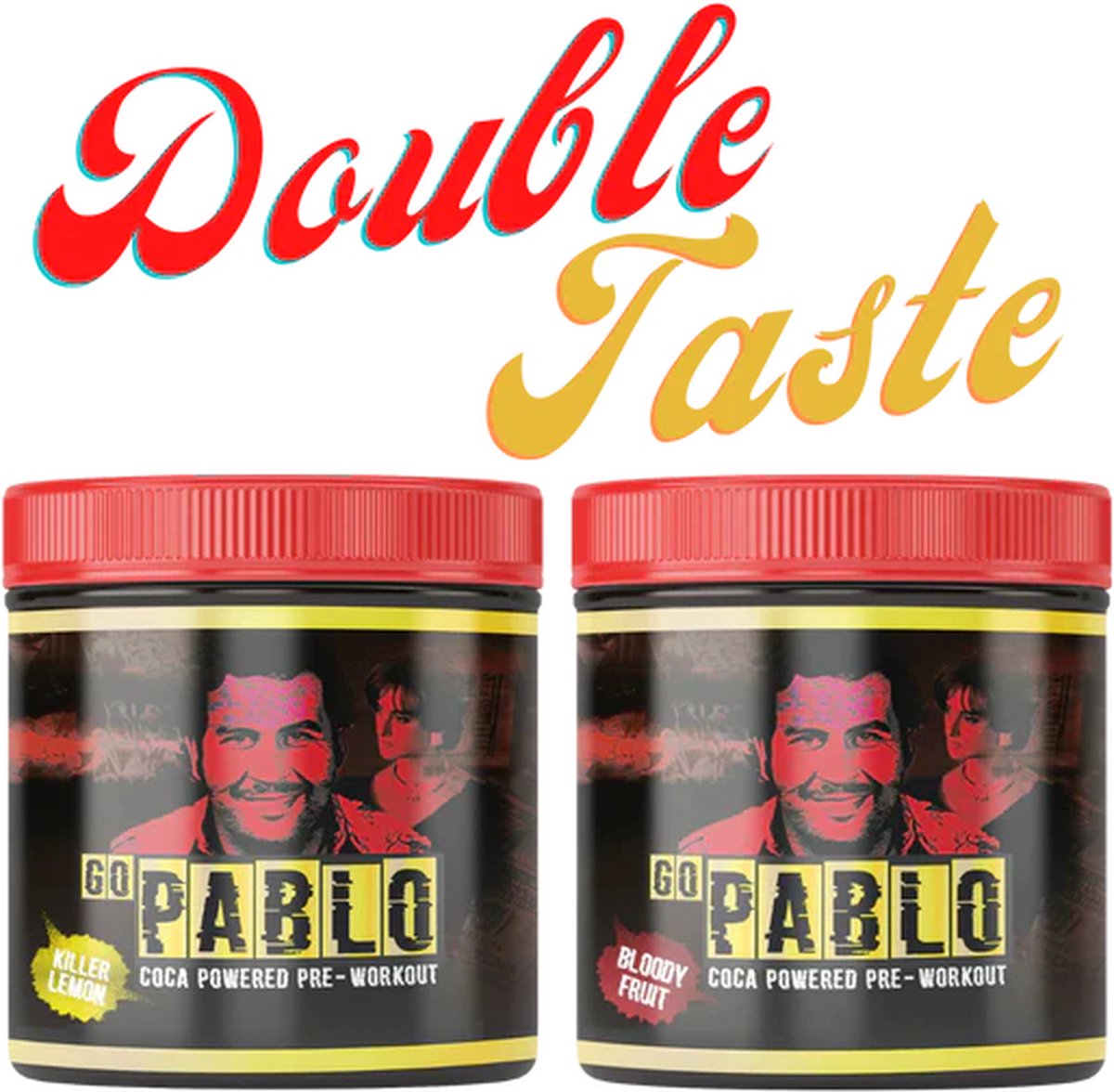 Pre Workout - Duo Pack - Bloody Tropical & Killer Lemon - GoPablo Nutrition - Strongest In The Game