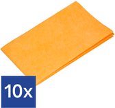 Made4Home® - Viscose Serpillière | vadrouille orange | 4 pièces | Très absorbant | Universel | balai à franges |Tissu Oranje | Convient à tous les sols | Multifonctionnel