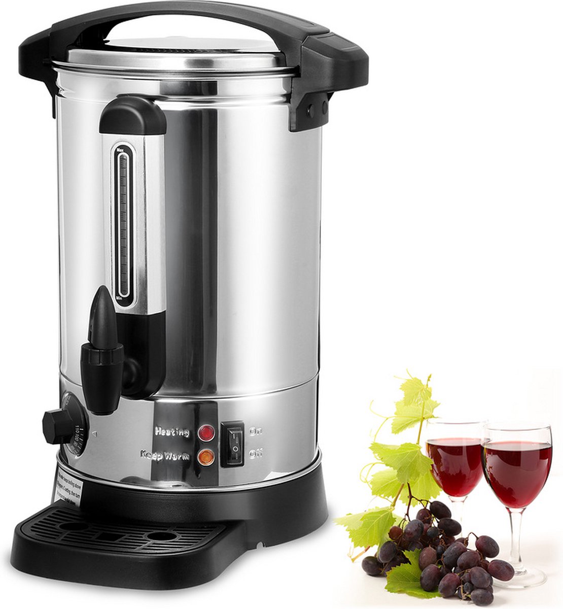 Warme Dranken Ketel / Warmhoudketel / Glühweinketel (8 liter