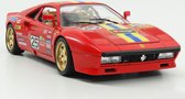 Ferrari GTO Rally 1986 (Rood) (25 cm) 1/18 Bburago {Modelauto - Schaalmodel - Miniatuurauto}