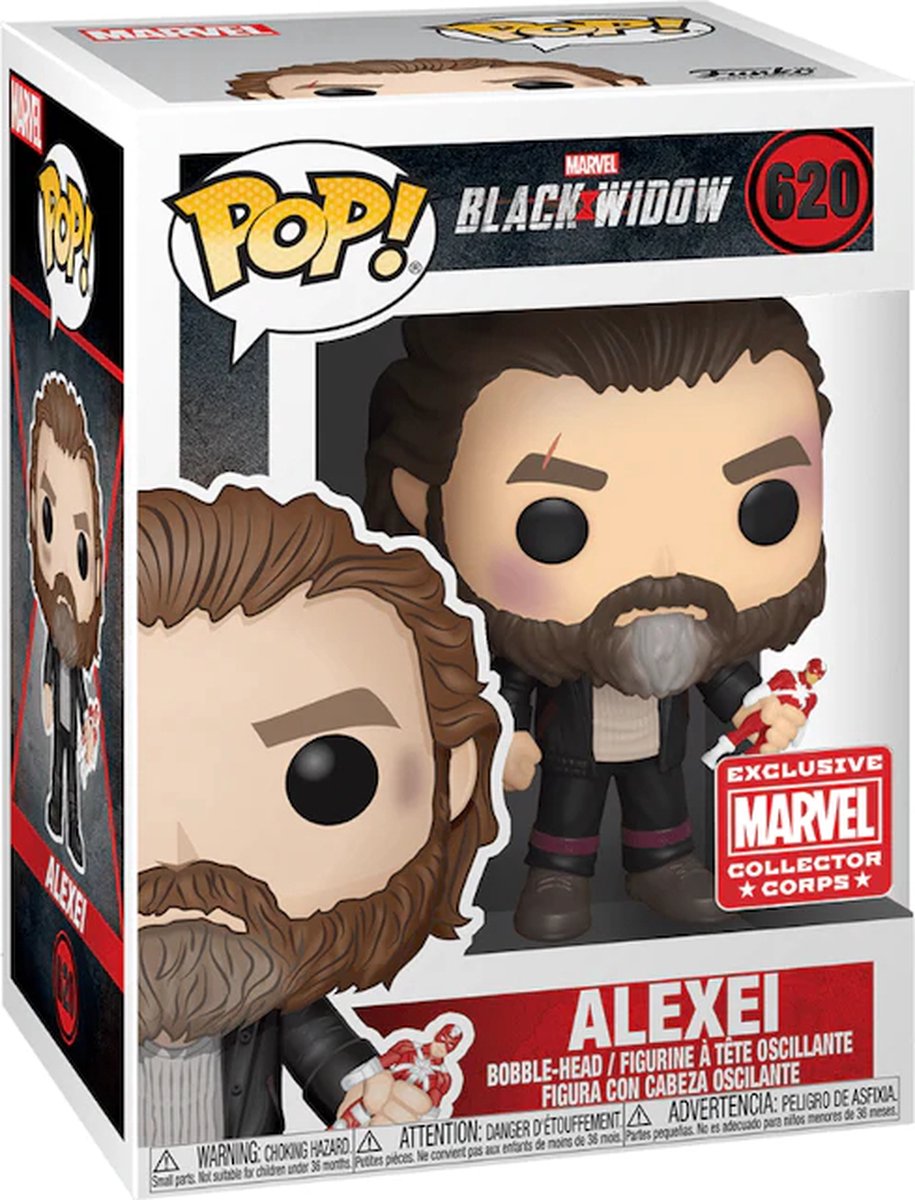 Funko Pop! Black Widow Alexeo 620 - Exclusive Marvel Collector Corps