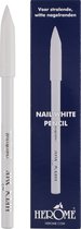 Herome Nagelwitpotlood -Nail White Pencil - Parelwitte Nagelranden - een perfecte French Manicure in een handomdraai
