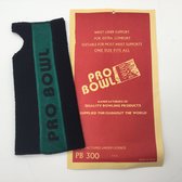 Bowling Bowling wrist guard 'Pro Bowl Liner support' , zwart groen,  stoffen bescherming voor onder polsband