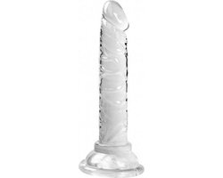 Nooitmeersaai - Siliconen mini dildo met zuignap - 12 cm