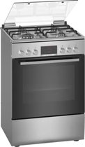 Bosch Serie 4 Kitchen HXN390D50L Gas cooktop Electric 600 mm Cuisinière Gaz Argent A