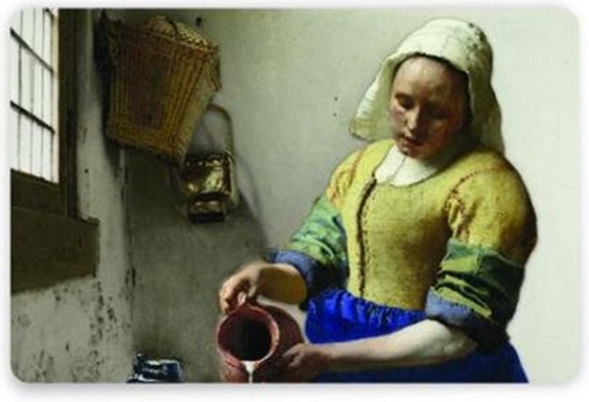 MTDay Art placemat-Vermeer Het Melkmeisje