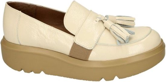 Wonders -Dames -  crÈme - ballerina's & mocassins - maat 40