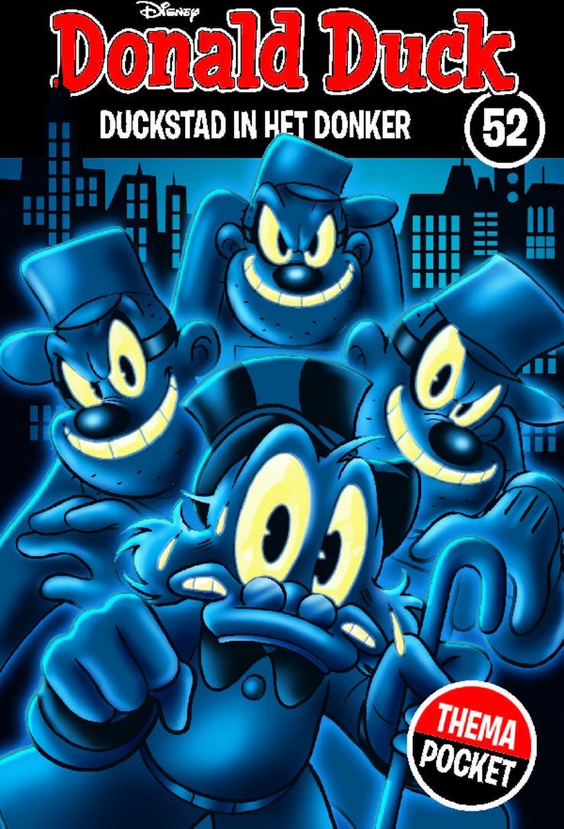 Donald Duck Thema Pocket 52 - Duckstad in het donker