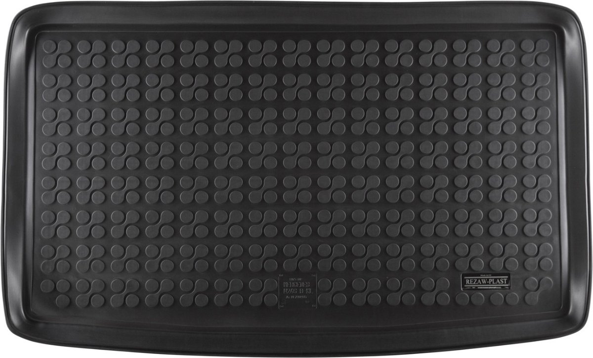 Mercedes B-Klasse (W246) Easy Vario Plus vloer in de onderste stand 2011-> rubberen kofferbakmat