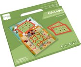 Scratch EduLogic Box: GARDEN MAZE 25.5x23x2cm (gesloten), 25.5x38x2cm (open), magnetisch, met 20 uitdagingen en 2 niveaus, 5+