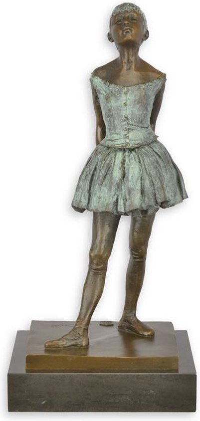 Sculpture en bronze - Petite danseuse de 14 ans - sculpture - 38,2 cm de  haut | bol.com