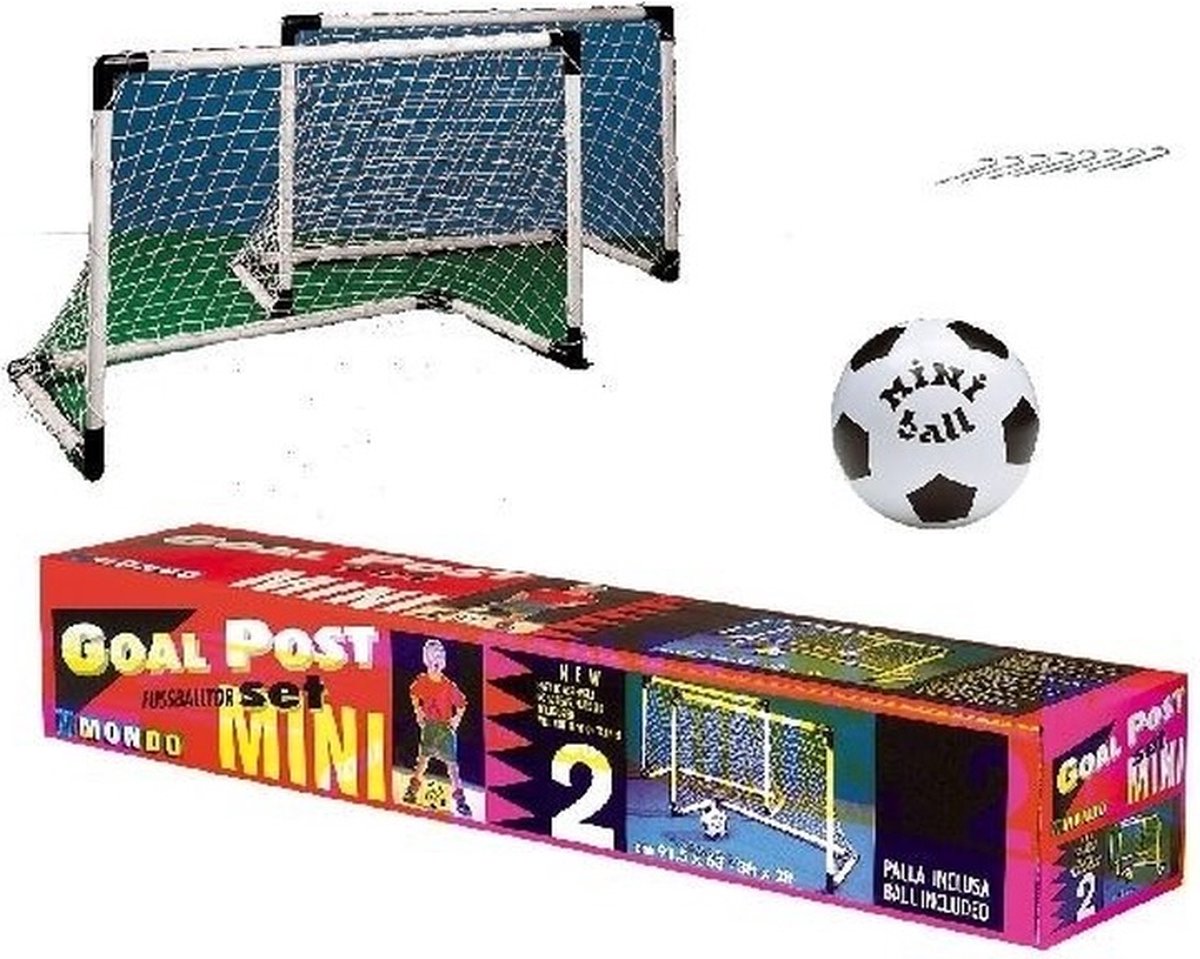 2 Mini Voetbal Goals