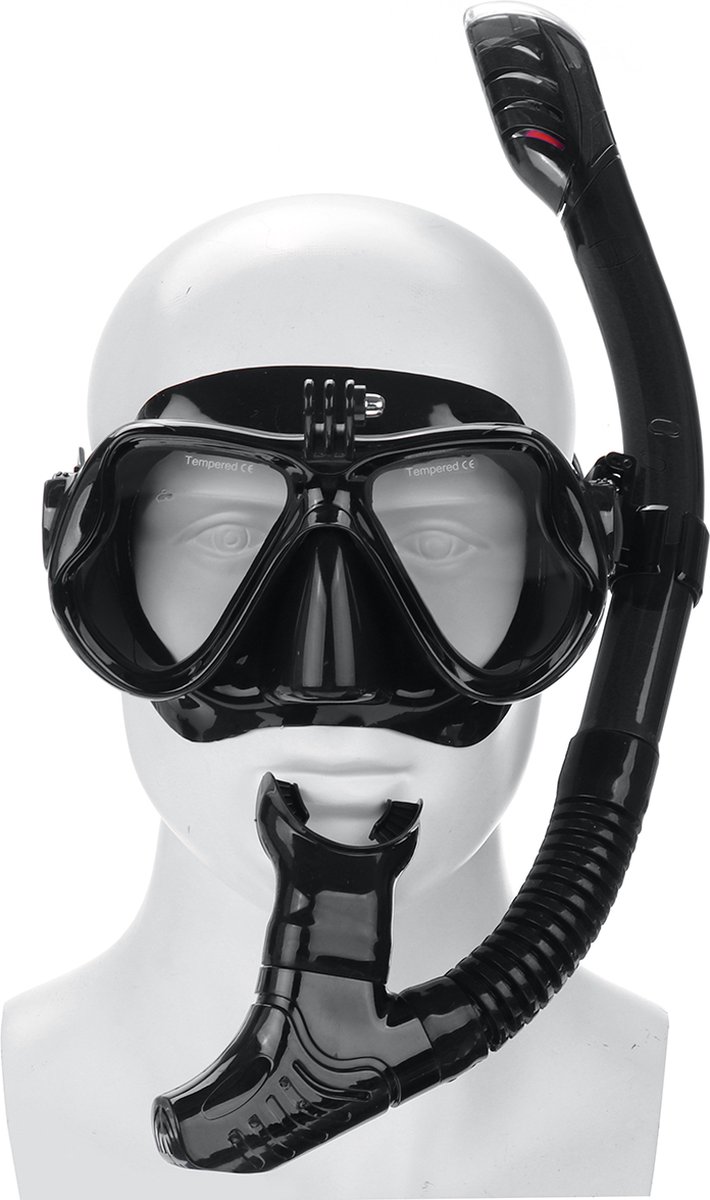 Masque de plongée Flowtech avec tuba taille L/XL